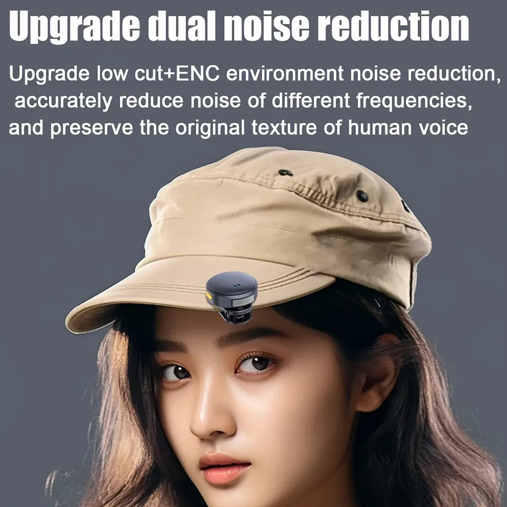 Wireless Microphone, Magnetic Suction Microphone, Dual Noise Reduction Mic For Video Recording - Image 4