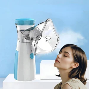 2-in-1 Nano Ion Facial Steamer with Water Tank Skin Moisturizing Air Humidifying Nebulizer Sprayer Revitalize Beauty Device.