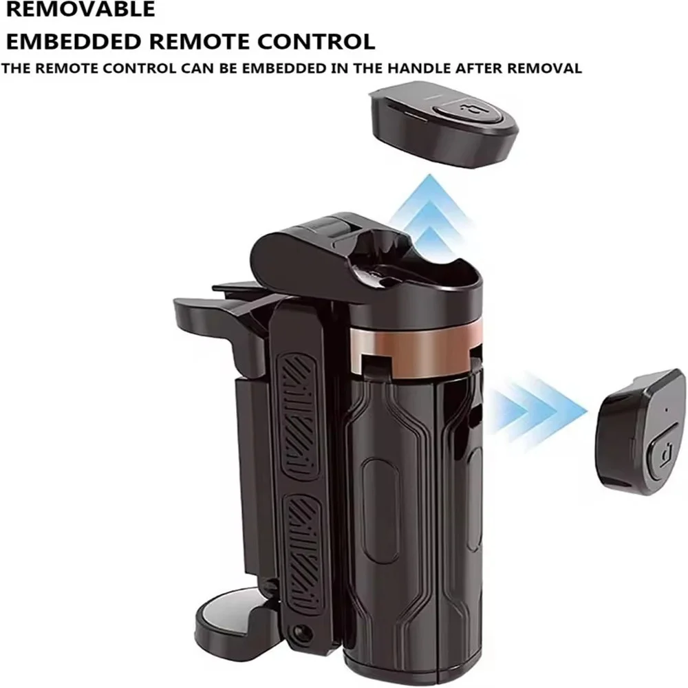 MEUYAG 2026 New Tripod,phone Stand with Bluetooth shutter,Wireless Selfie Stick brackets with Phone Holder for Smartphone Camera - Image 3