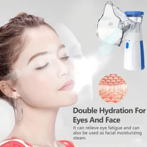 Facial Steamer Nano Ionic Hot Mist Face Steamer Home Sauna SPA Face Humidifier Atomizer for Women Men Moisturizing Unclogs Pores
