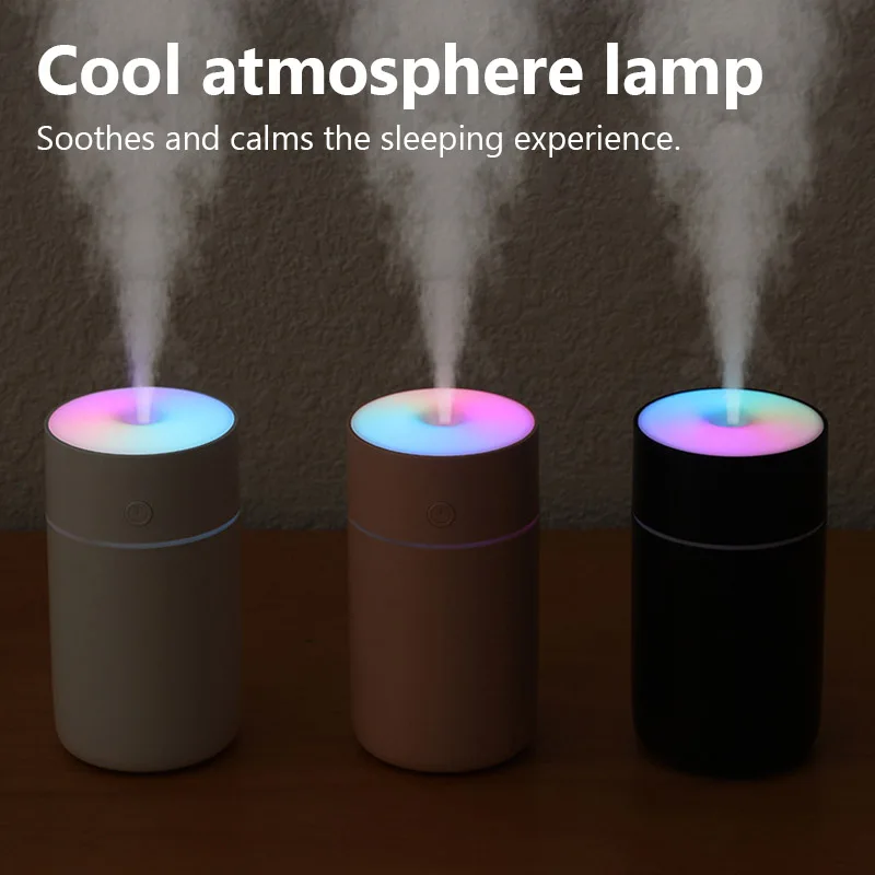 Wireless Portable Air Humidifier USB Rechargeable Home Car Mini Aroma Diffuser Colorful Essential Oil humidificador Mist Maker - Image 2