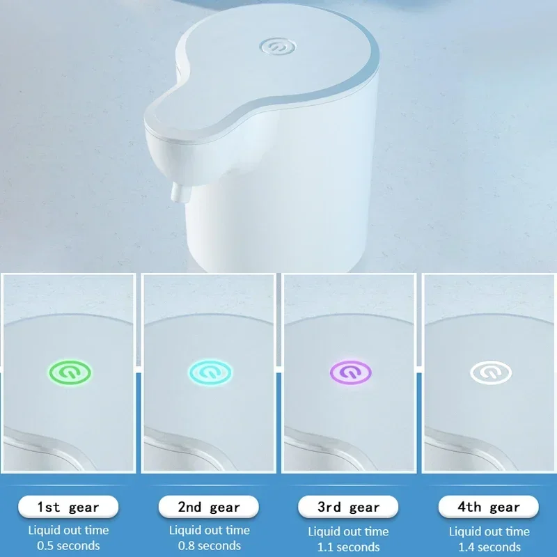 Automatic Sensor Foam Dispenser Touchless Type-C Charging Capacity Smart Liquid Soap Dispenser Infrared Sensor Soap Dispenser - Image 3