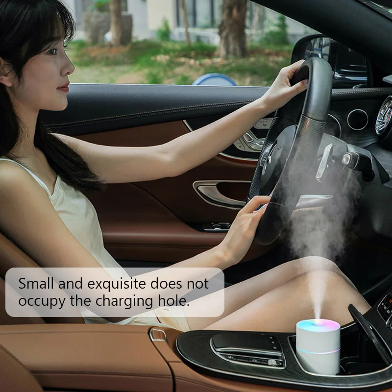 Wireless Portable Air Humidifier USB Rechargeable Home Car Mini Aroma Diffuser Colorful Essential Oil humidificador Mist Maker - Image 5