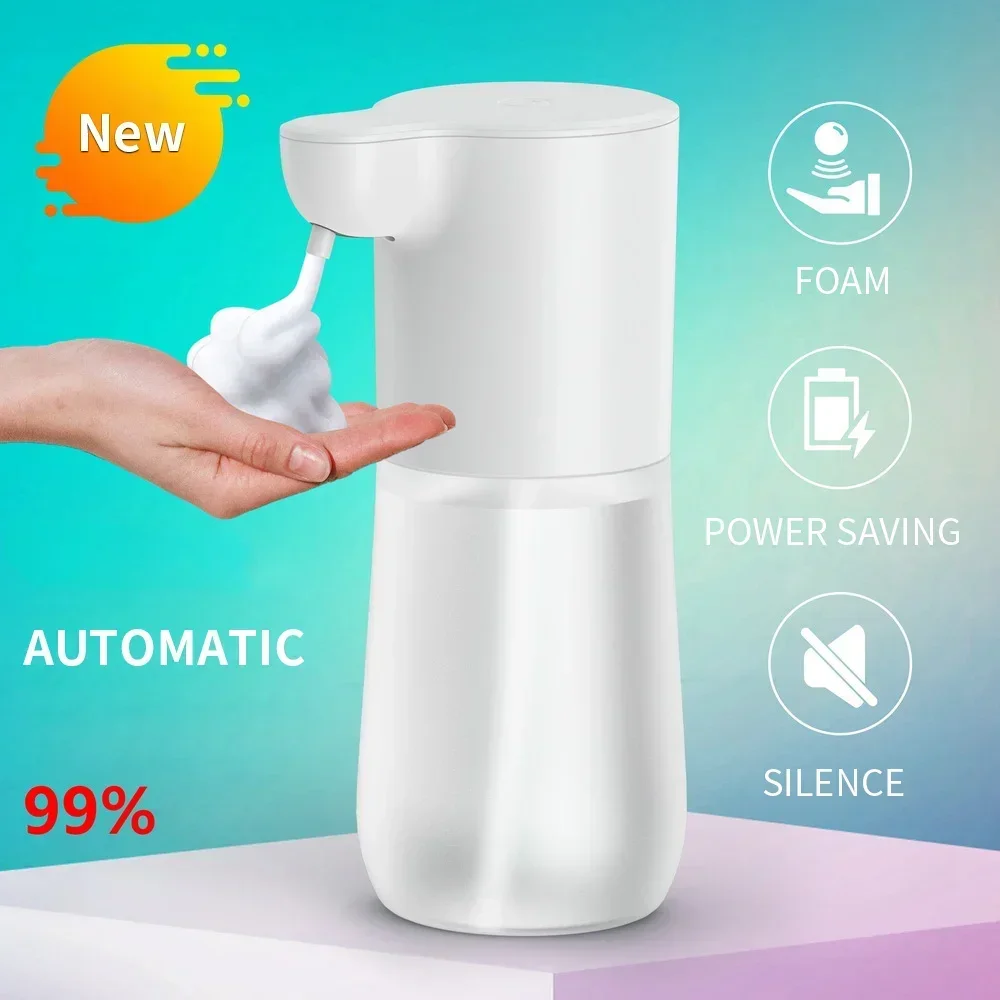 Automatic Sensor Foam Dispenser Touchless Type-C Charging Capacity Smart Liquid Soap Dispenser Infrared Sensor Soap Dispenser - Image 2