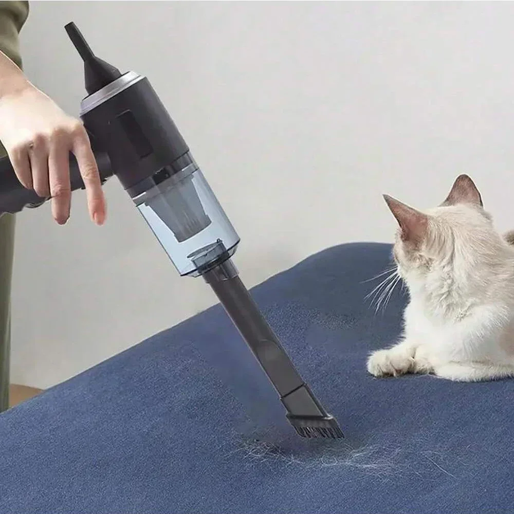 1PC Wireless Vacuum Cleaner 120W High Power Black Dual Use for Home And Car Powerful Portable Handheld Vacuum - Image 6