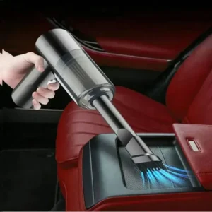 1PC Wireless Vacuum Cleaner, 120W High Power Black, Dual Use for Home and Car, Powerful Portable Handheld Vacuum