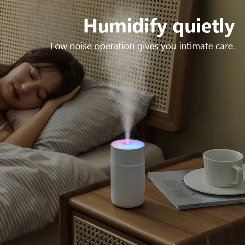 Wireless Portable Air Humidifier USB Rechargeable Home Car Mini Aroma Diffuser Colorful Essential Oil humidificador Mist Maker - Image 3