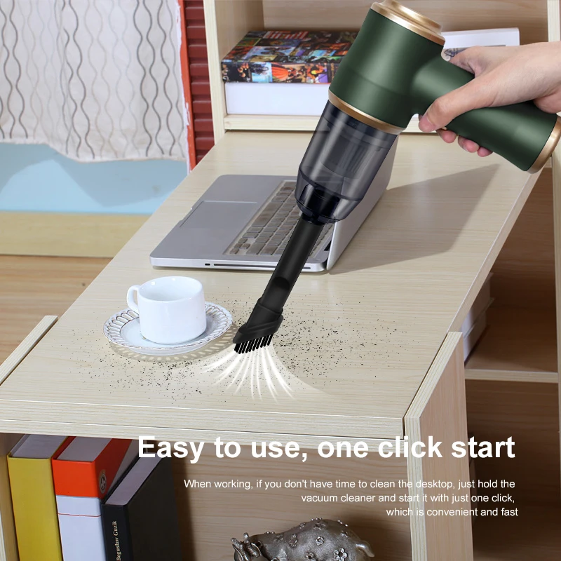 Wireless Car Vacuum Cleaner for Cleaning Bedroom Carpets Portable High Power Function Home Appliance Cleaning Machine - Image 6