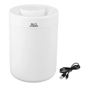 3L Electric Aroma Diffuser USB Rechargeable Mute Water Supplement Humidifier 3 Modes Portable Ultrasonic Sprayer for Home Office